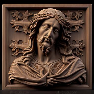 3D model st jesus (STL)